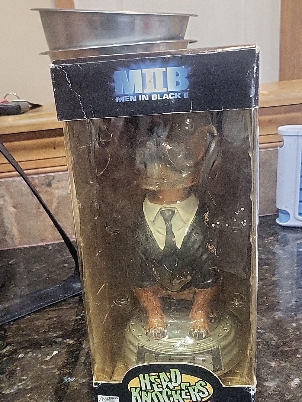 Head Knockers MTIB Men In Black II Dog Bobblehead by Head